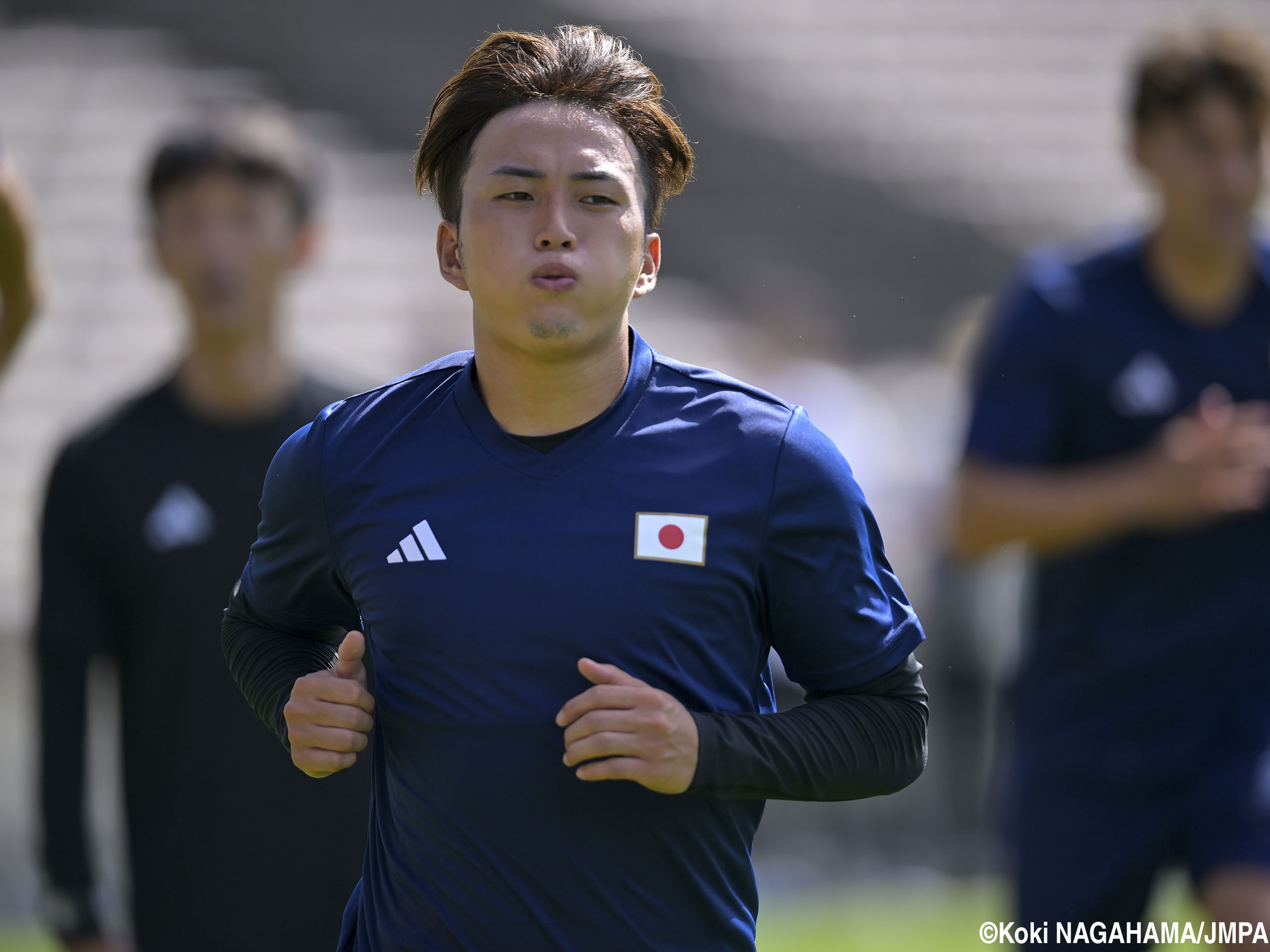 いざパリ五輪初戦へ! U-23日本代表メンバー大畑歩夢(7枚)