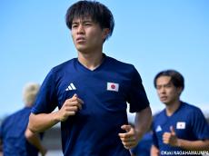 いざパリ五輪初戦へ! U-23日本代表メンバー川崎颯太(7枚)