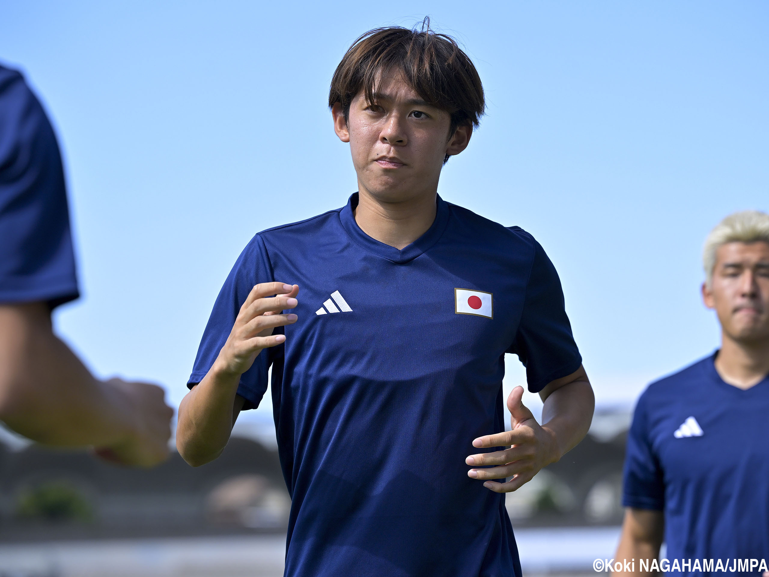 いざパリ五輪初戦へ! U-23日本代表メンバー山本理仁(10枚)