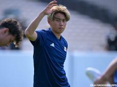 いざパリ五輪初戦へ! U-23日本代表メンバー荒木遼太郎(11枚)