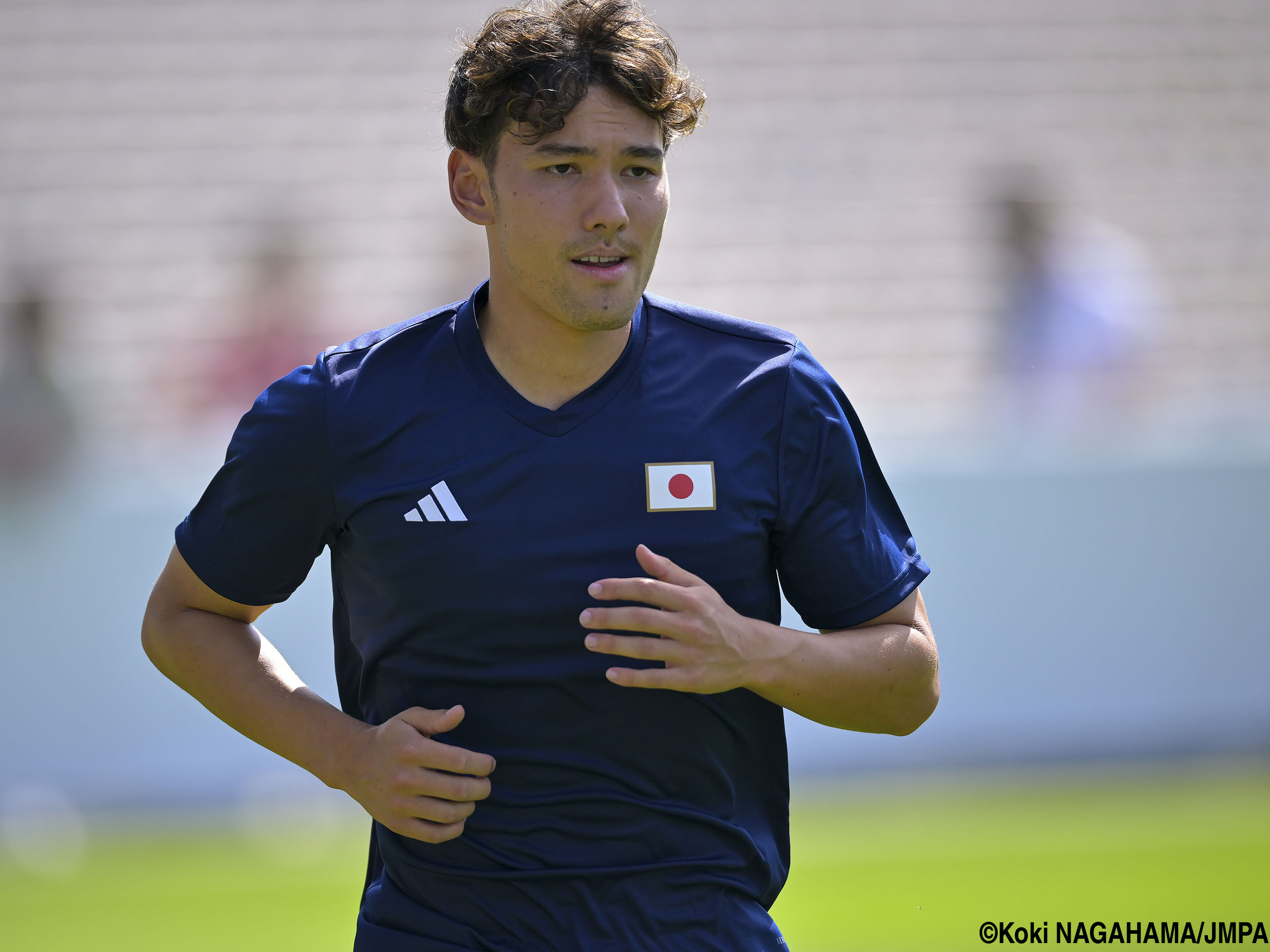 いざパリ五輪初戦へ! U-23日本代表メンバー佐藤恵允(8枚)