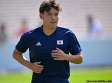 いざパリ五輪初戦へ! U-23日本代表メンバー佐藤恵允(8枚)