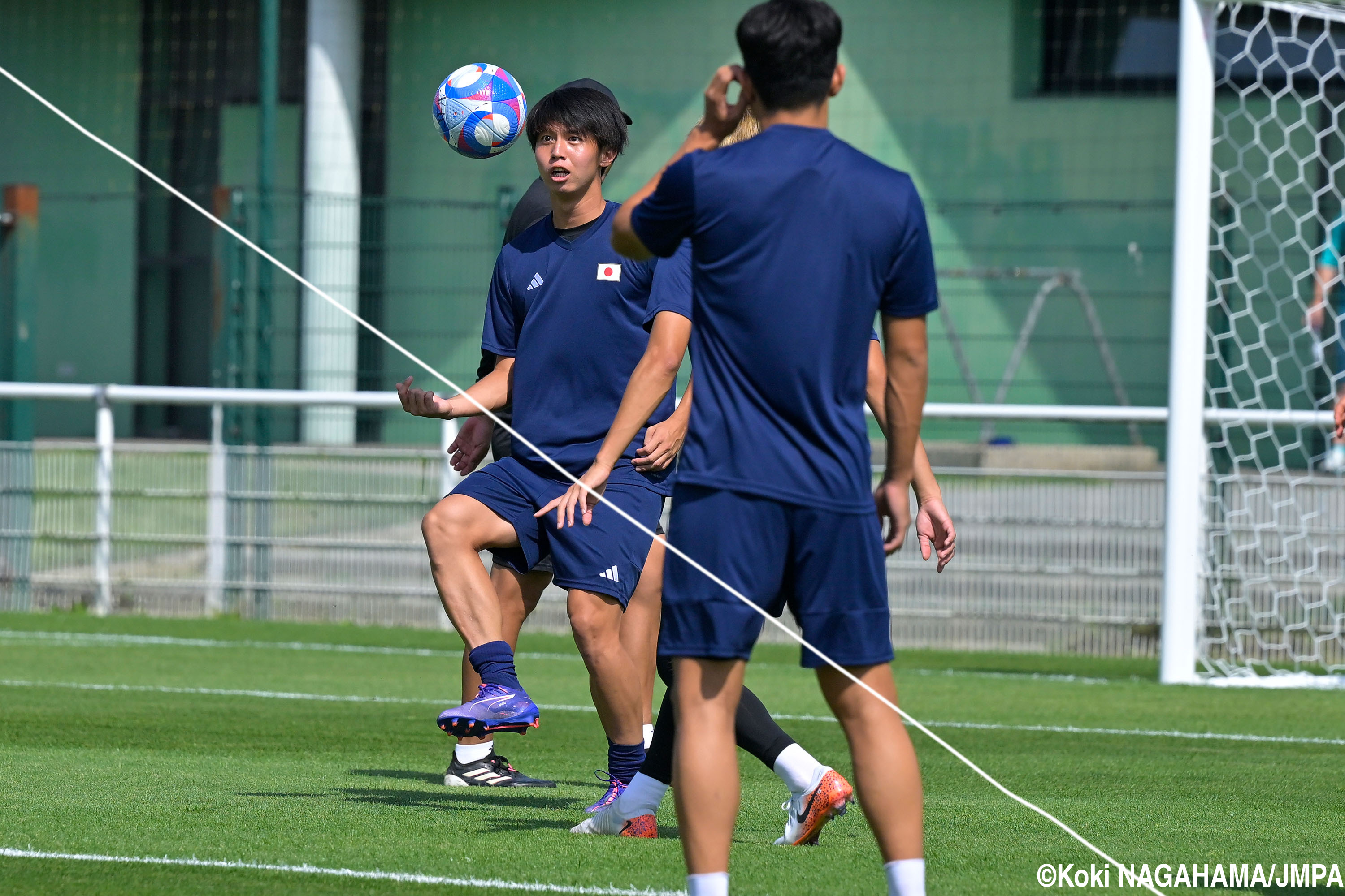 汗だくのU-23日本代表がイスラエル戦前日練習…鈴木海音、西尾隆矢、木村誠二、高井幸大(18枚)