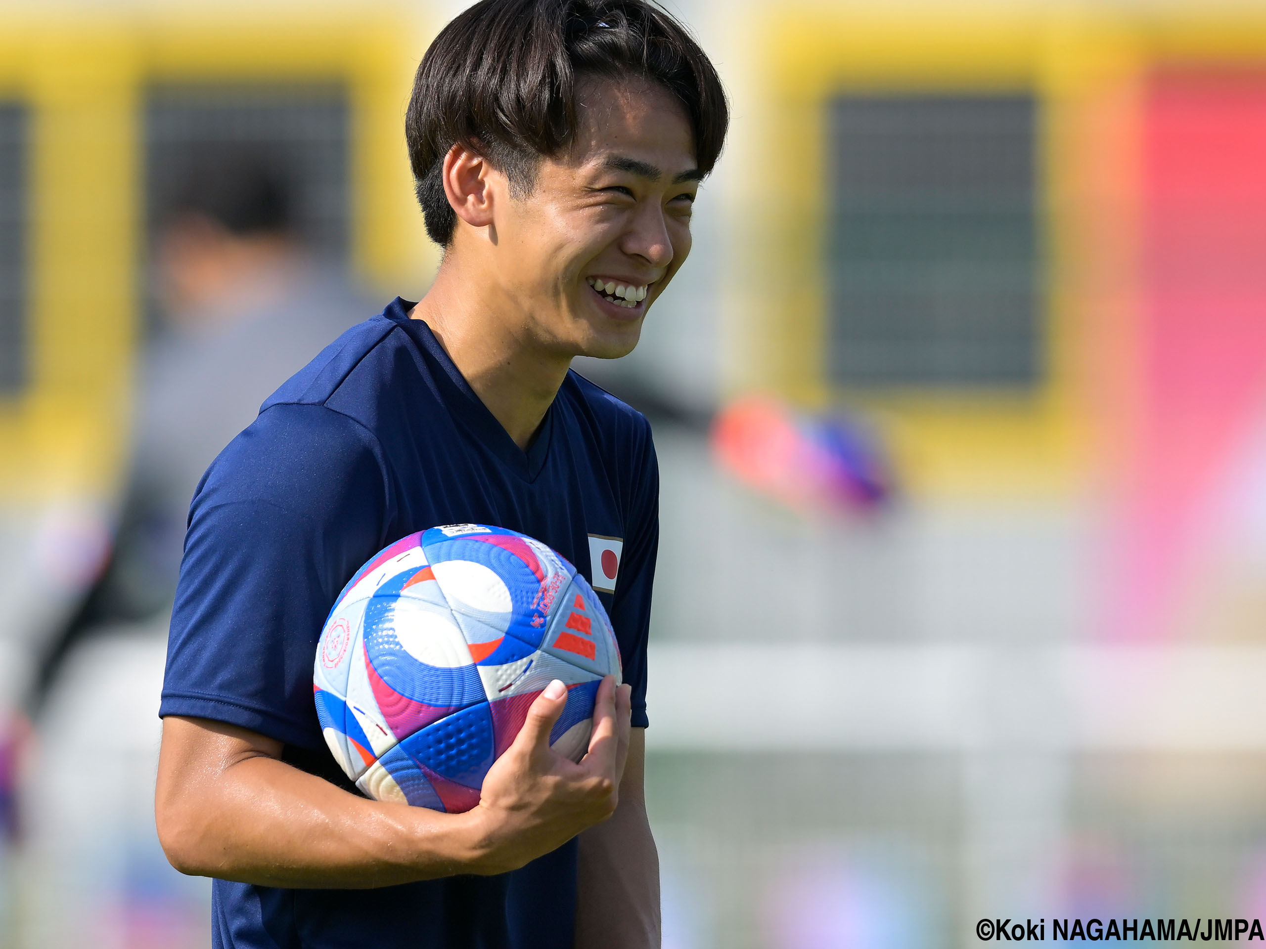 汗だくのU-23日本代表がイスラエル戦前日練習…斉藤光毅、佐藤恵允、山田楓喜(18枚)