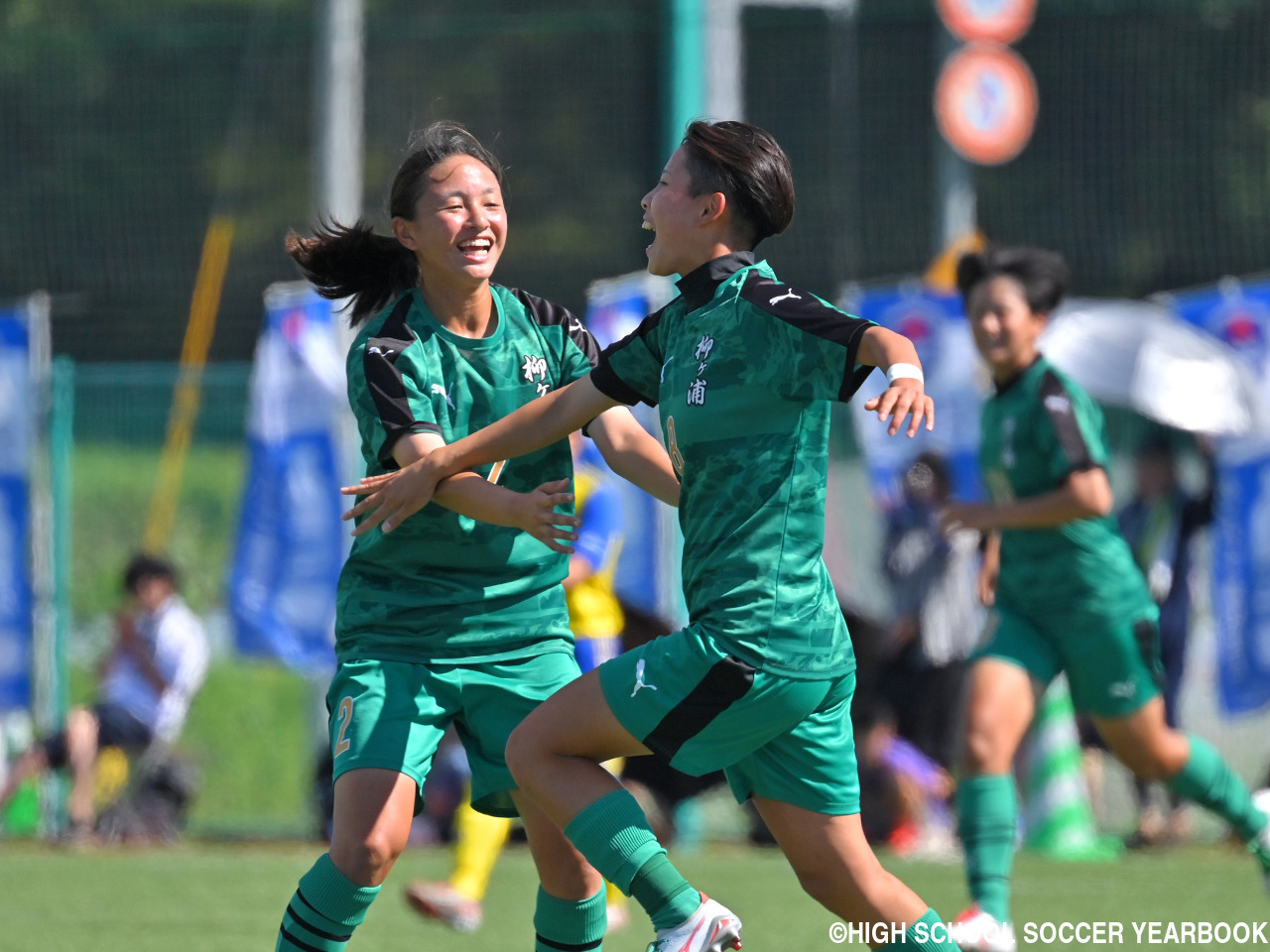 [女子]柳ヶ浦はFW江崎悠乃の先制弾を守り抜く! 鹿島学園を破って8強へ(8枚)