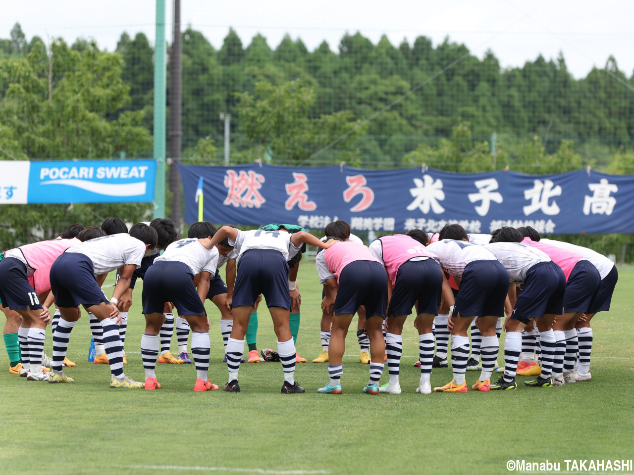 夏の頂点を目指して…米子北&市立船橋が激突(26枚)