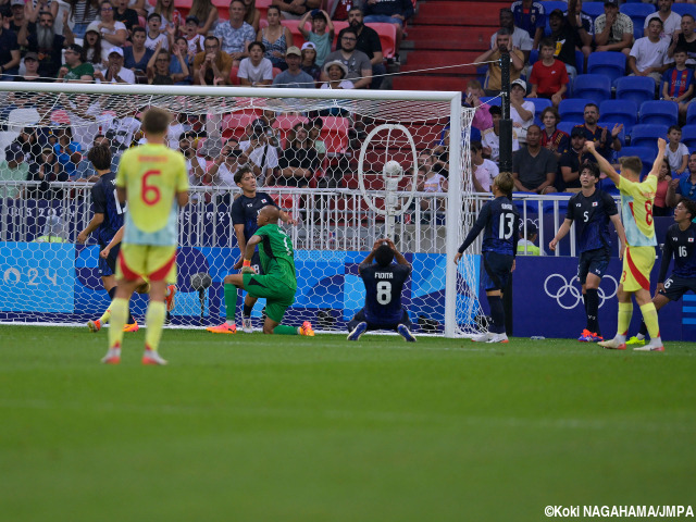 パリ五輪8強で散る、U-23日本代表は金候補スペインに敗戦、好反撃から細谷弾は幻…3失点に泣く