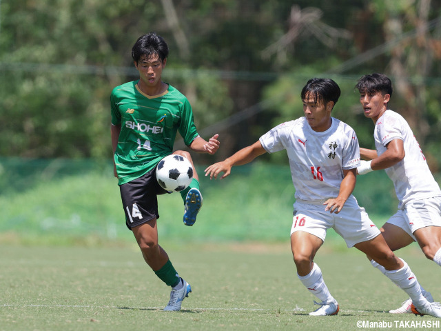 インハイ初優勝!昌平登録全20選手コメント_MF本田健晋(3年)「もっとチームのために戦えるように今後も取り組んでいきたい」