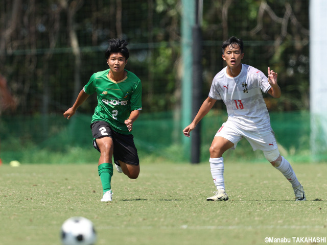 インハイ初優勝!昌平登録全20選手コメント_DF鈴木翔(3年)「初心に返ってもっともっと頑張りたい」