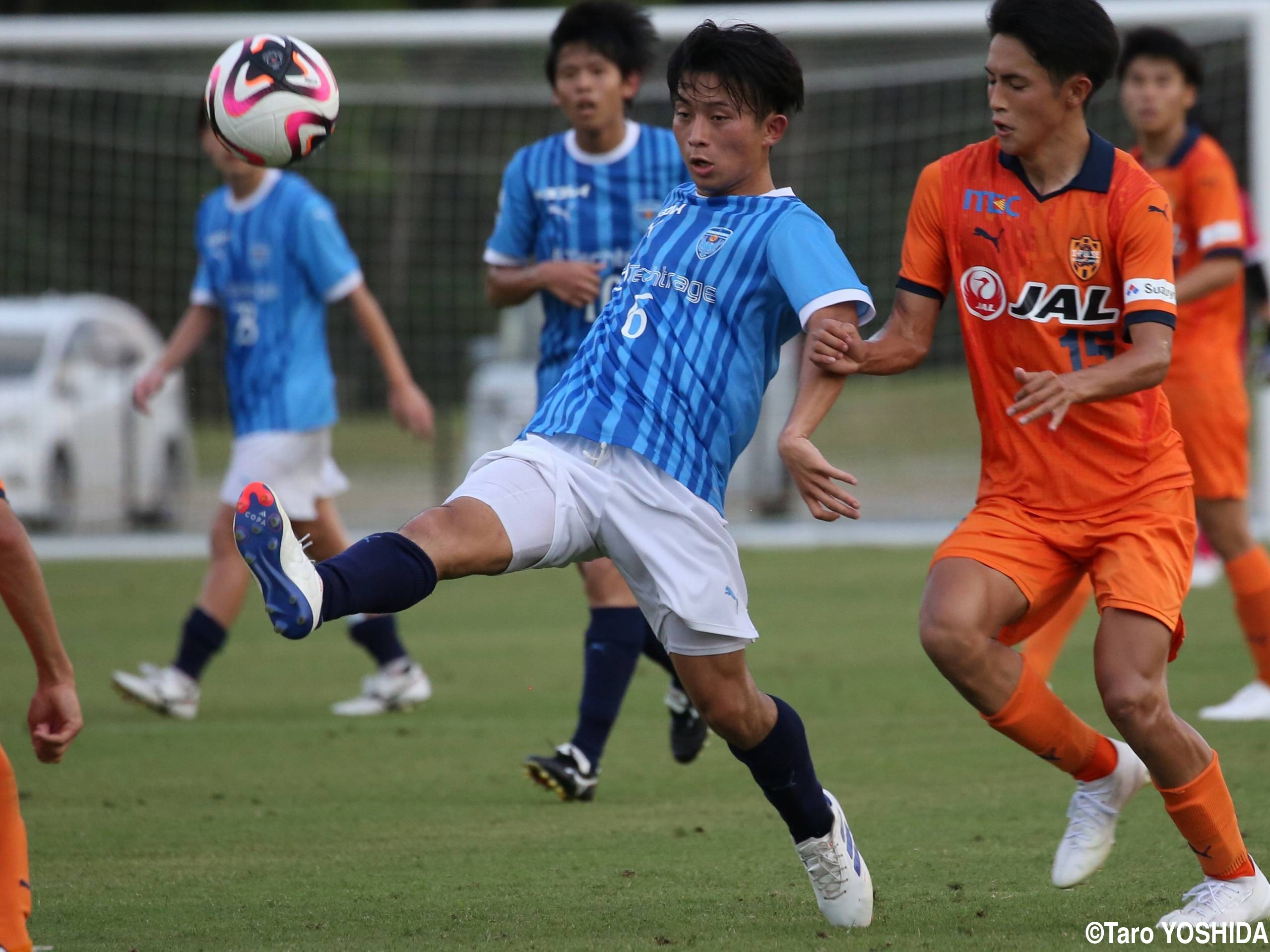 [クラブユース選手権(U-18)]トップ昇格の司令塔、横浜FCユースMF高橋(6枚)