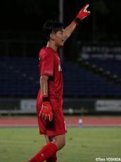 [クラブユース選手権(U-18)]大分U-18撃破。甲府U-18の堅守を支えたGK宮下、CB横森主将(7枚)