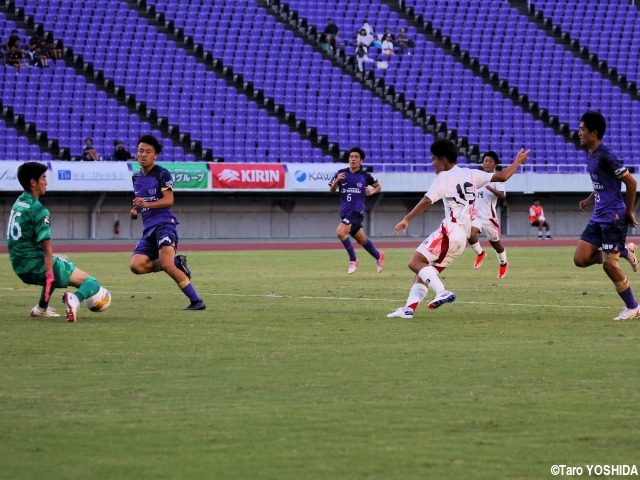 初招集組も躍動。思い背負って戦ったU-17日本代表がBalcom BMW CUP初戦で広島ユースに逆転勝ち!