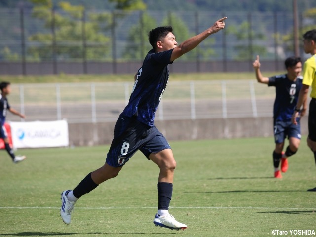 [Balcom BMW CUP]先発起用に応えて1得点。U-17日本代表MF福田武玖(徳島ユース)が最終日に爪痕を残す