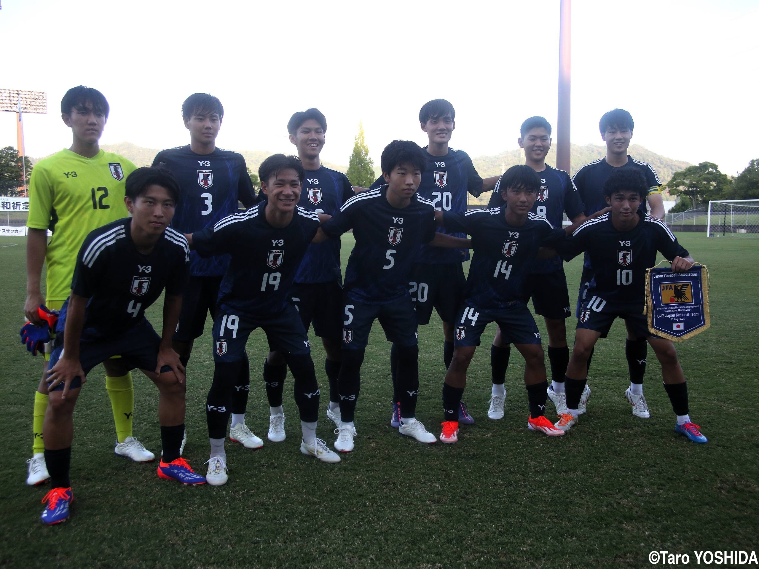 [Balcom BMW CUP]U-17日本代表が広島県高校選抜U-18に2-0で勝利、開幕2連勝(7枚)