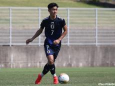 [Balcom BMW CUP]U-17日本代表は前半3-0。MF和田、CB秦、MF木村、MF土居が先発で特長発揮(12枚)