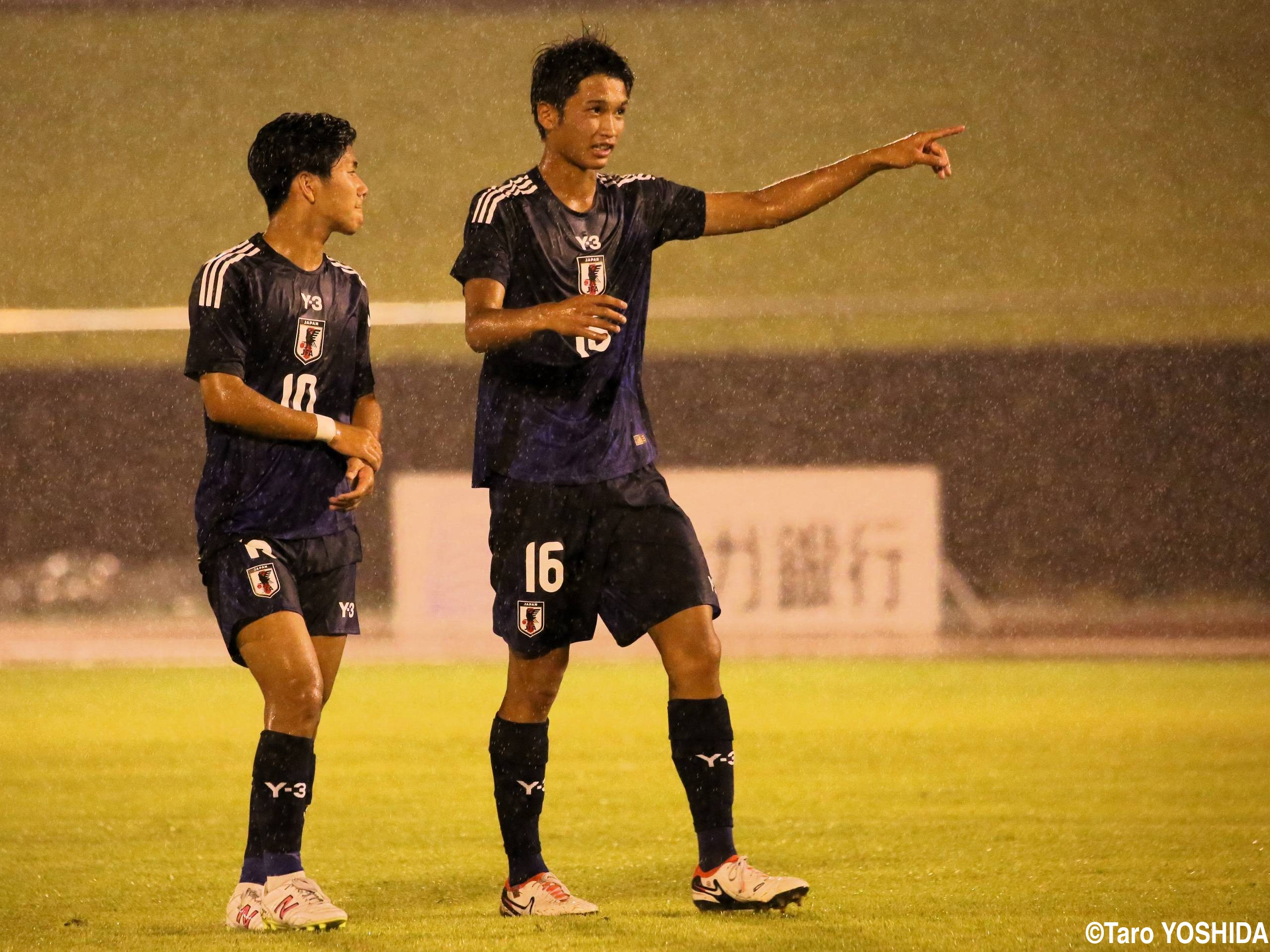 [SBS杯]高校2年生でU-18日本代表選出の注目株。CB大川(鹿島ユース)&FW神代(熊本)(8枚)