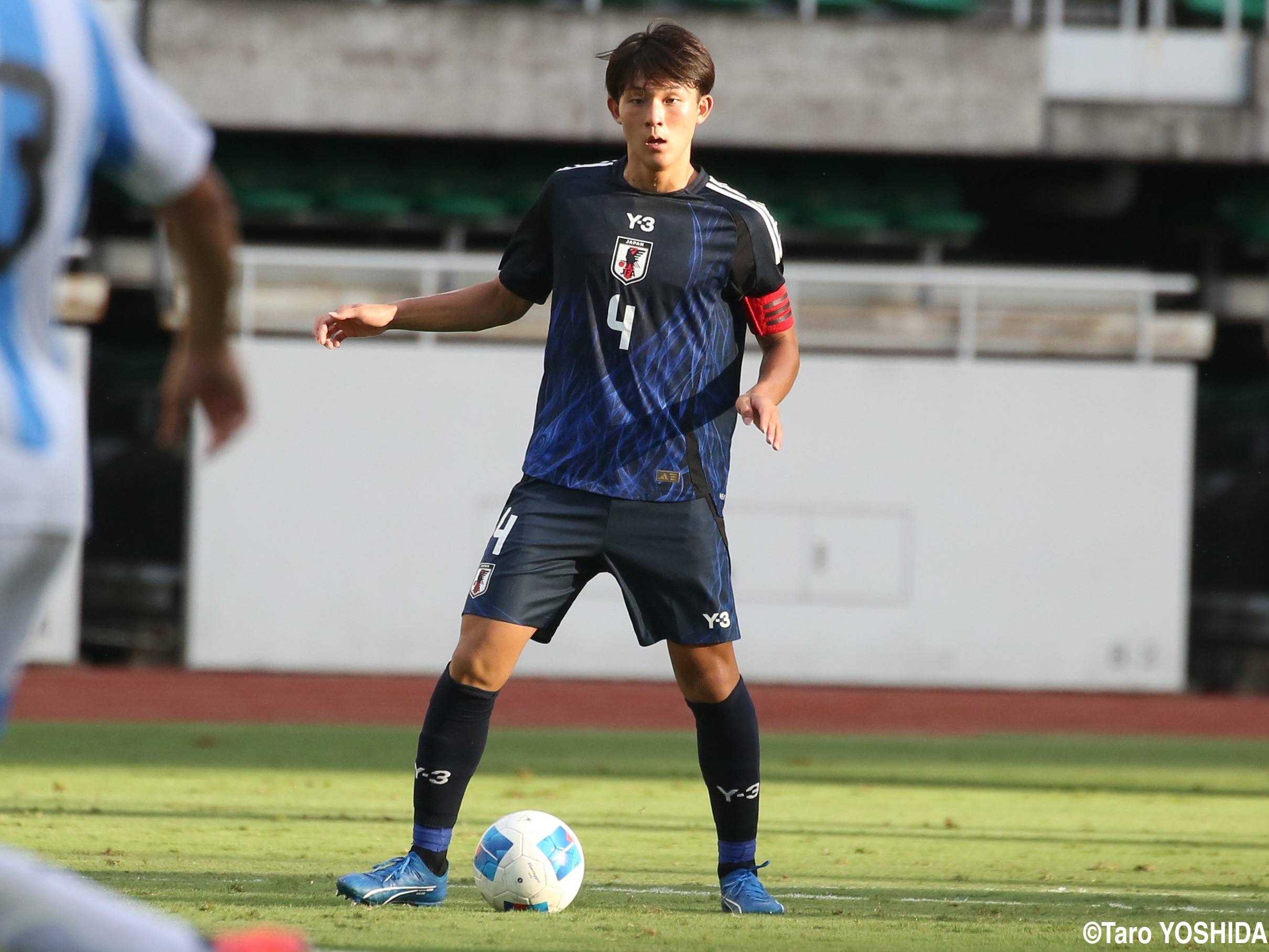 [SBS杯]U-18日本代表のリーダー、CB土屋(川崎F U-18)。唯一全3試合フル出場で無失点(5枚)