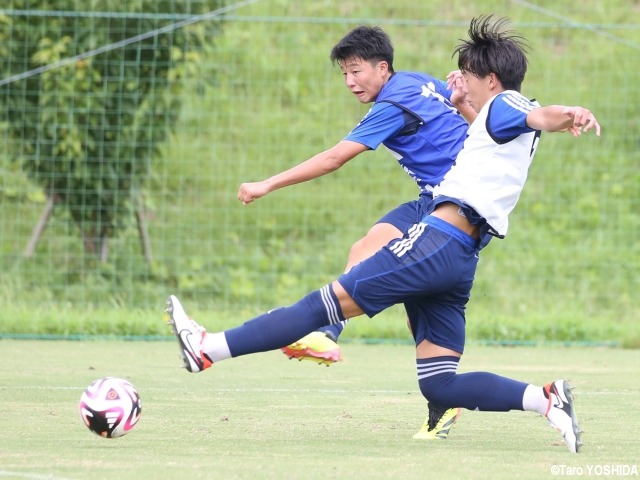 U-15日本代表候補合宿は最終日も3チームで激しいバトル、参加42名が3日間で新たな刺激