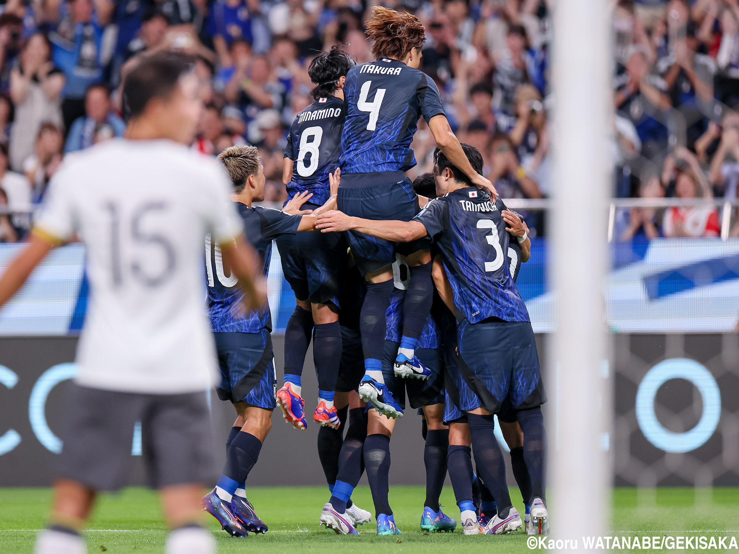 森保JがW杯最終予選初戦で圧巻7ゴール! 中国撃破で白星スタート(40枚)