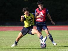 「思い切って色々なトライを」。国際ユースサッカーin新潟出場のU-17日本代表が新潟合宿をスタート