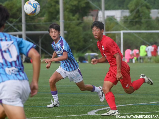 [NBチャンピオンシップU-16]東山は初戦から5試合連続無失点と堅守発揮。成長株のMF瀧谷莉生「トップにも上がれるように」