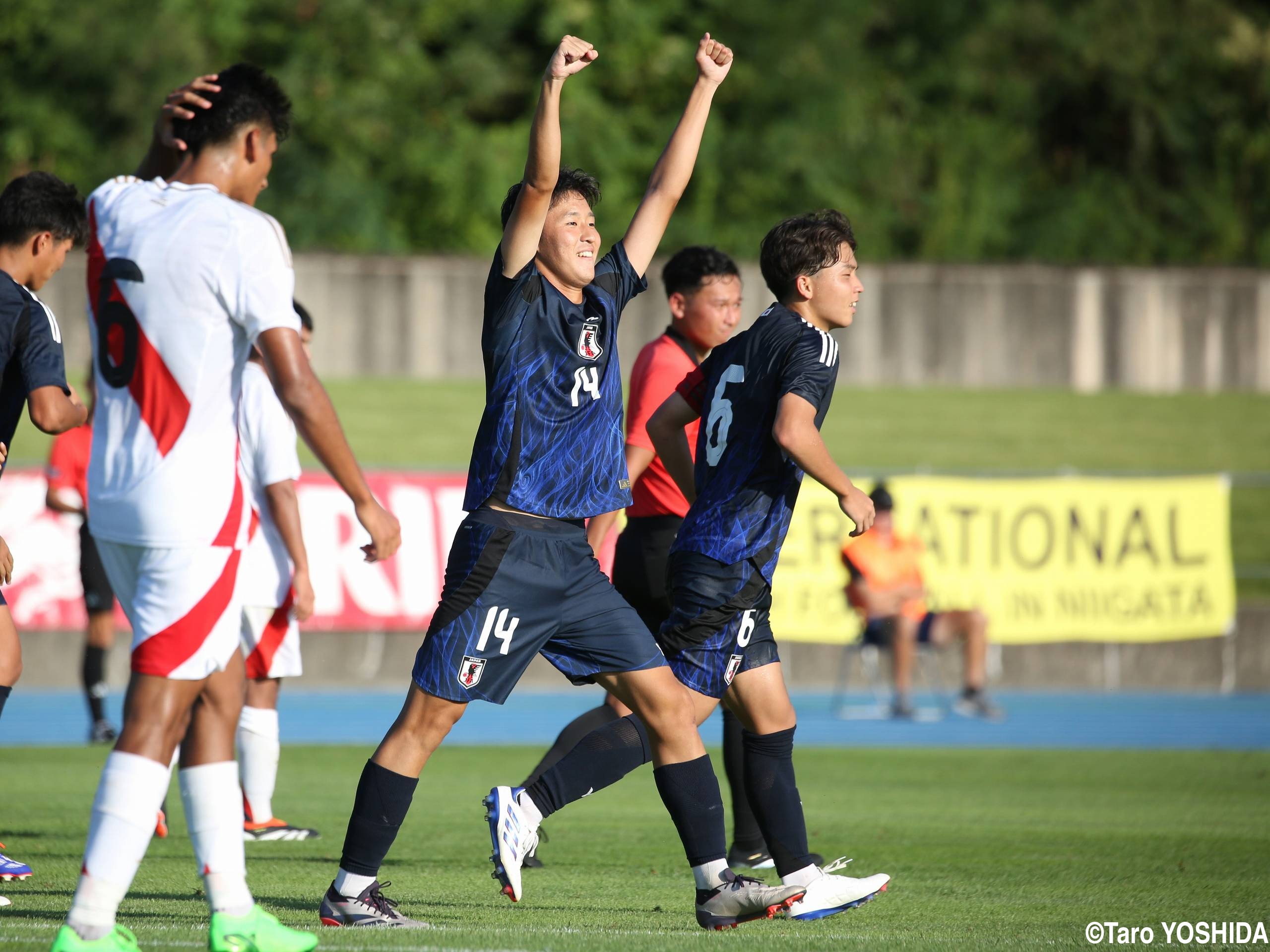 [国際ユースサッカーin新潟]U-17日本代表FW前田(横浜FCユース)が交代出場直後に結果。初戦白星へ導く先制弾(7枚)