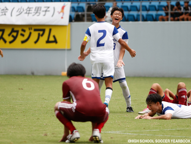 [国スポ少年男子]終盤のセットプレーから決勝点!! 長崎県が愛知県を下して2回戦へ