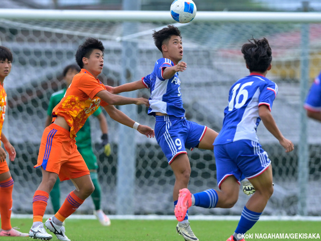 [国スポ少年男子]MF鶴元銀乃介が2年連続の決勝弾!福岡県が長野県を下して1回戦突破