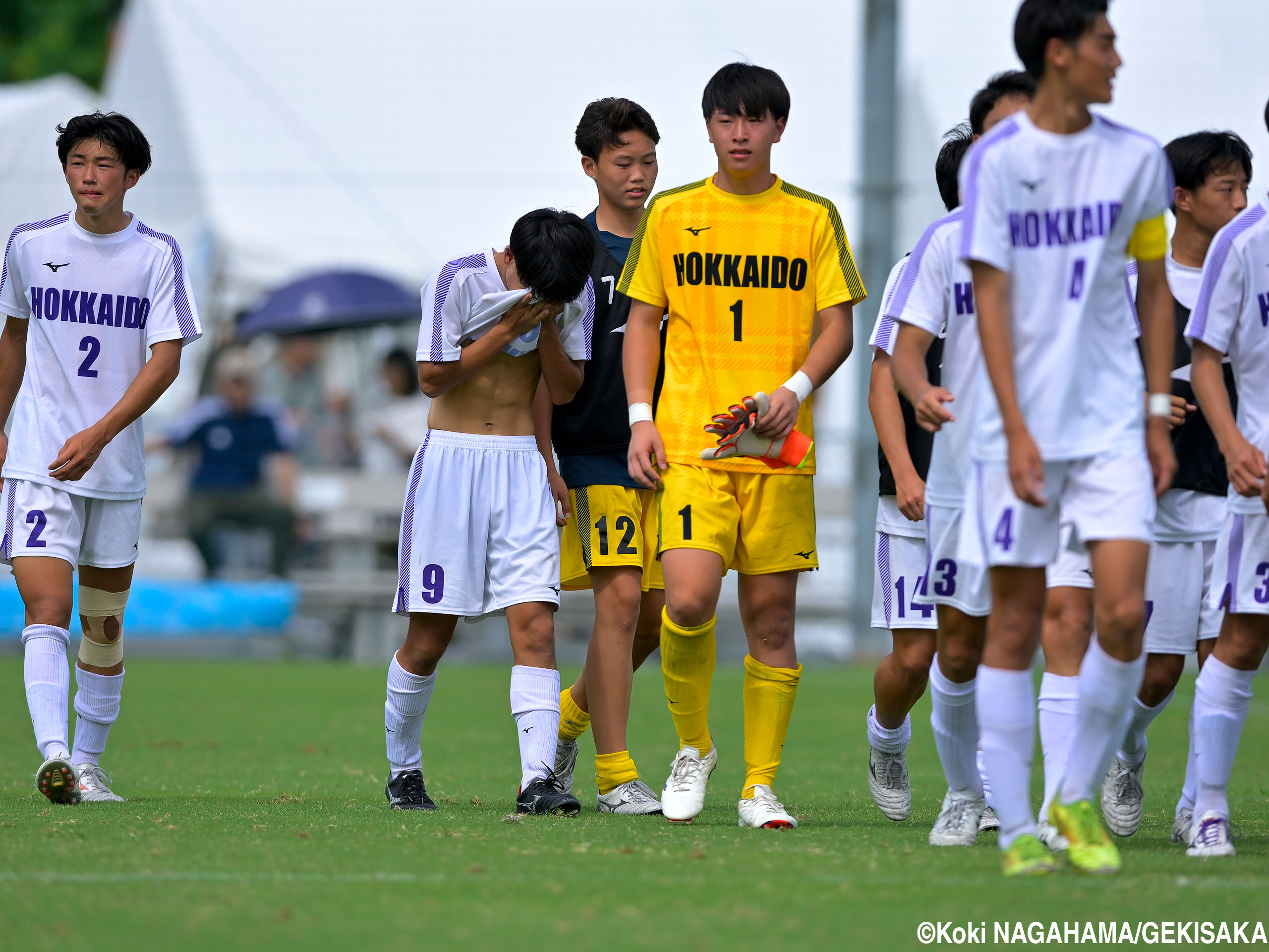 [国スポ少年男子]北海道は後半に追いつくも…PK戦に敗れて2回戦敗退(26枚)