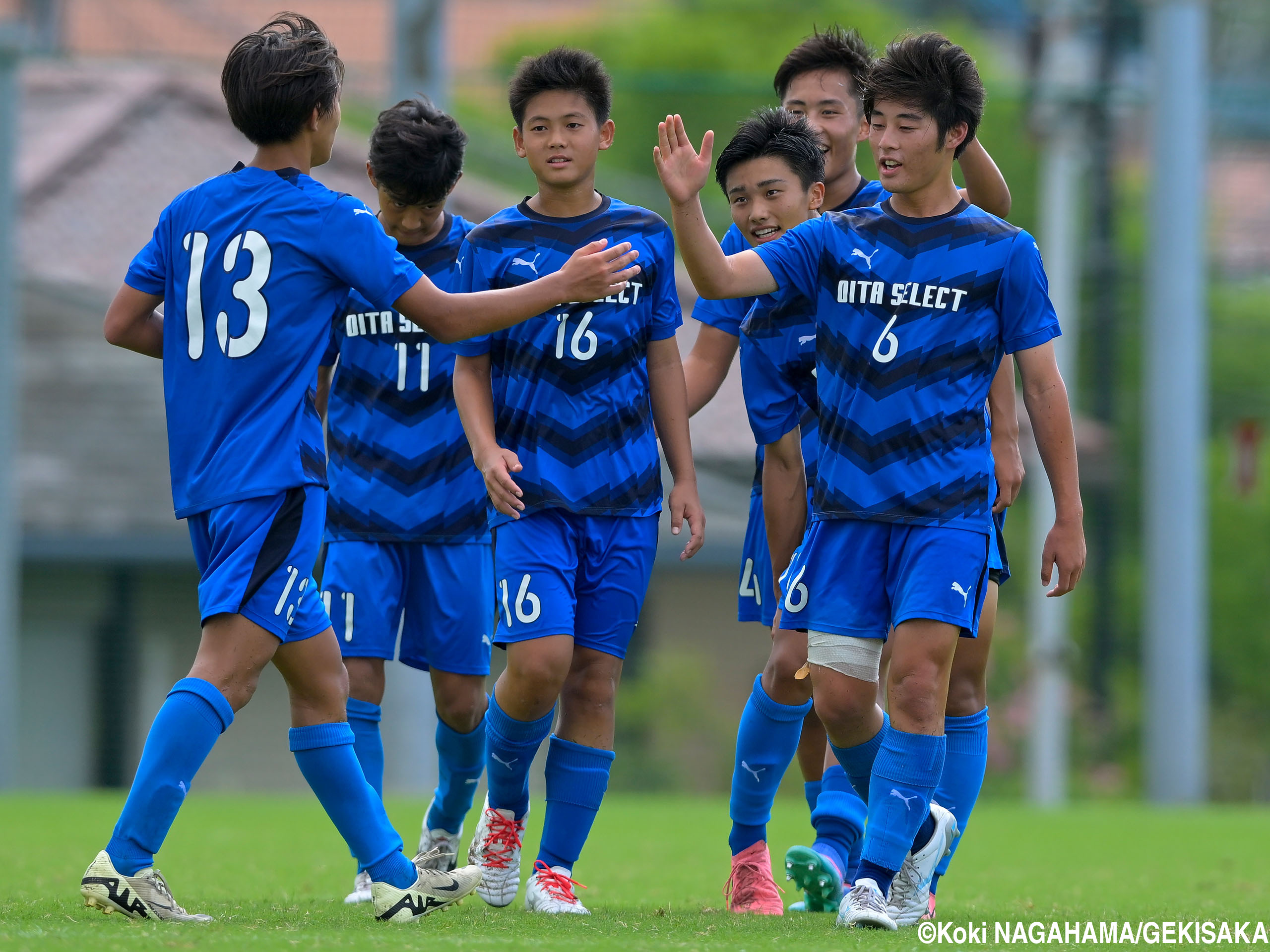 [国スポ少年男子]大分県MF川崎太洋が勝利を決定づけるダメ押し弾(4枚)