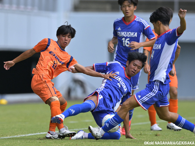 [国スポ少年男子]PK戦でGK田中が3本ストップ!福岡県が愛媛県に競り勝ち、3位に