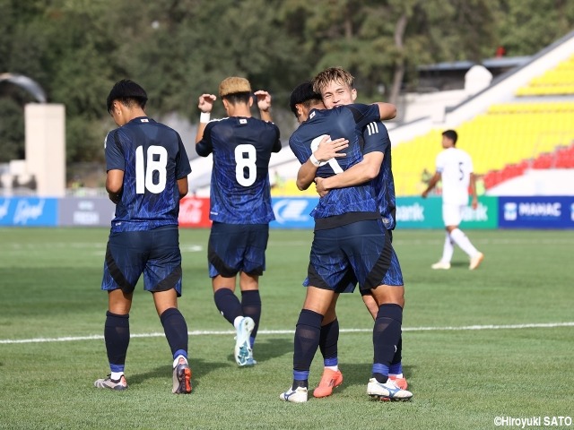 有言実行の好クロスからアシスト! U-19日本代表DF高橋仁胡に沁みたチームスピリット「お互いを信じて戦えていた」