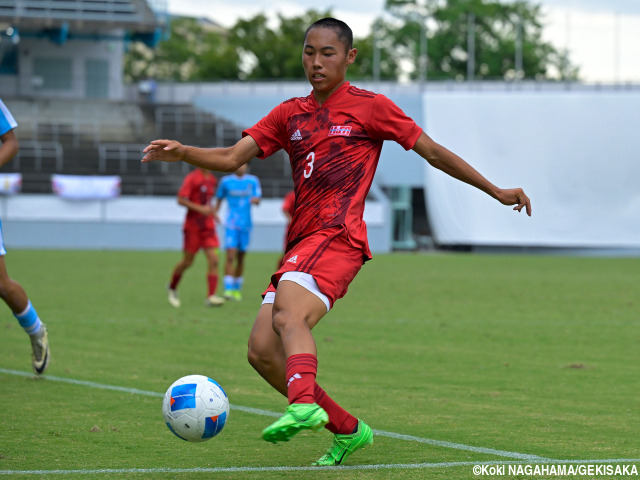 [国スポ少年男子]8年ぶりV!広島県登録全16選手コメント_DF小柳柊(広島ユース)「自分も世代別代表入って、トップ昇格に繋げていきたい」