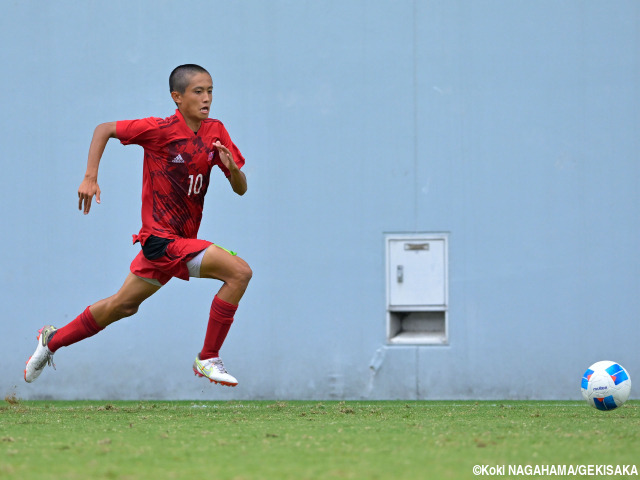 [国スポ少年男子]8年ぶりV!広島県登録全16選手コメント_MF原湊士(広島ユース)「ここからどんどん戻して、また上に行けるように」