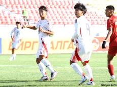 中川育はハットトリック達成!! U-19日本代表がミャンマー相手に大量6発、U20アジア杯予選2連勝