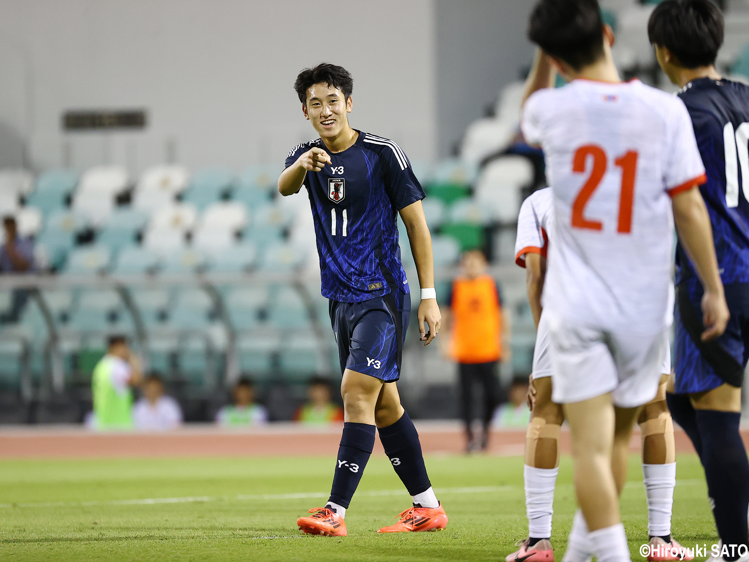 途中出場でもゴール!! U-16日本代表FW浅田大翔(横浜FMユース)&FW谷大地(鳥栖U-18)が2戦5発で攻撃陣牽引(10枚)