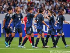 ロス五輪への船出…新生なでしこJが4ゴールで韓国に快勝!(33枚)