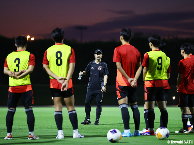 “総決算”のU17アジア杯予選最終節カタール戦…U-16日本代表・廣山望監督「たくましさを見せてほしい」