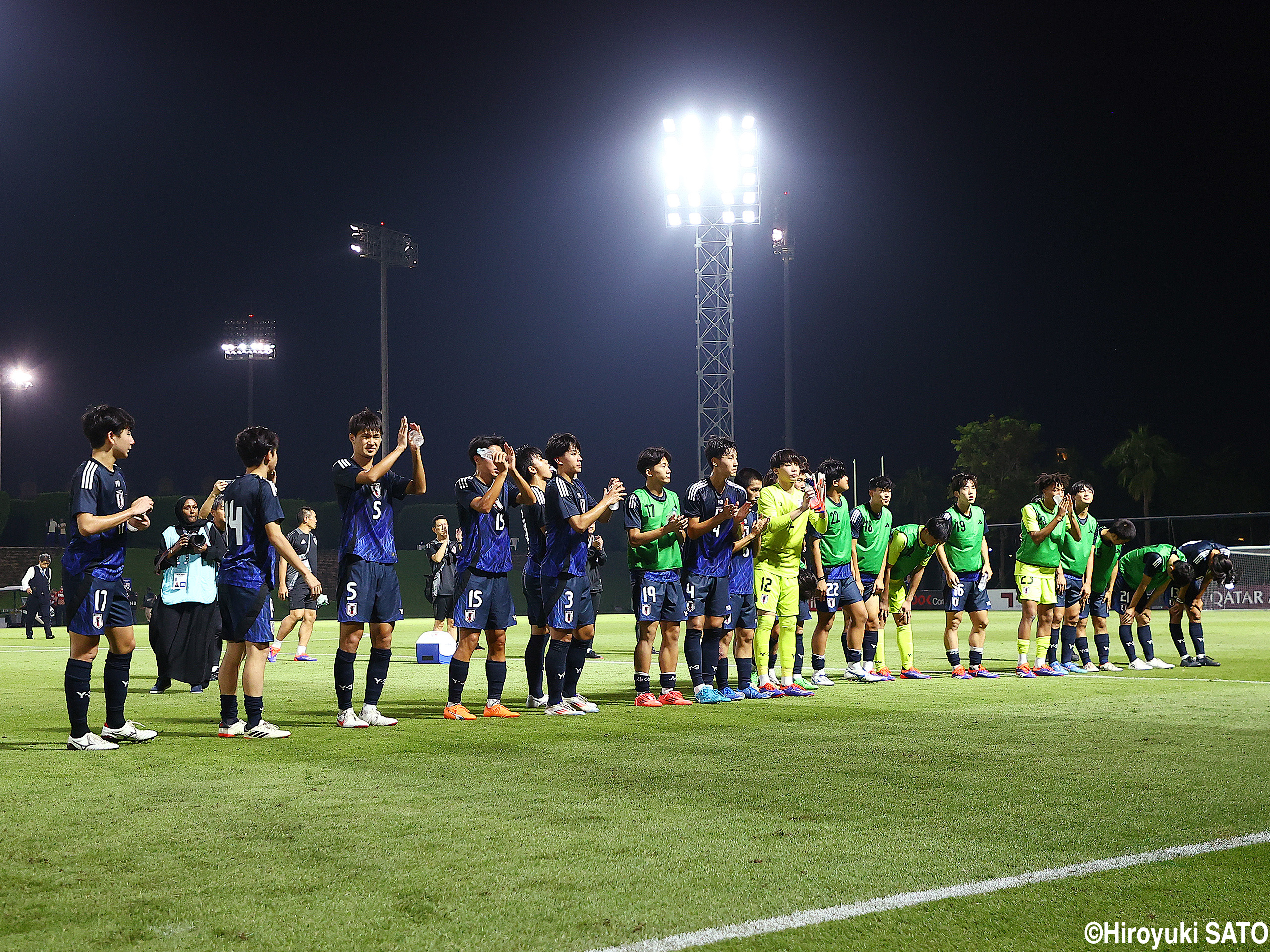 カタールに5発完勝!! U-16日本代表が中1日のU17アジア杯予選3連戦で全勝(15枚)