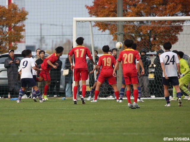 プリンスリーグ旭川実戦で2戦3発。準決勝延長V弾の札幌大谷FW簗詰夕喜は決勝も「自分のゴールでチームを勝たせたい」