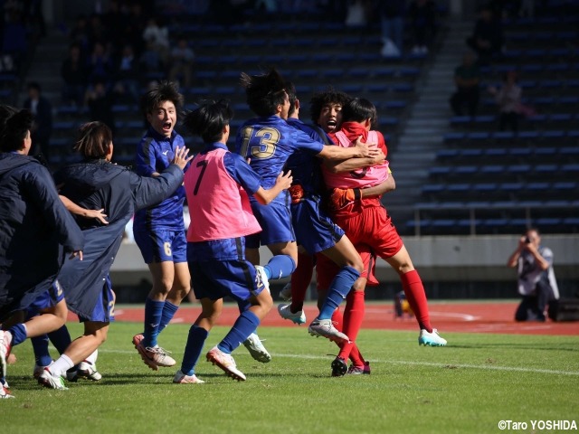 日体大柏がPK戦で市立船橋を撃破!“2強”の一角を今年も切り崩し、3年連続の千葉決勝進出!