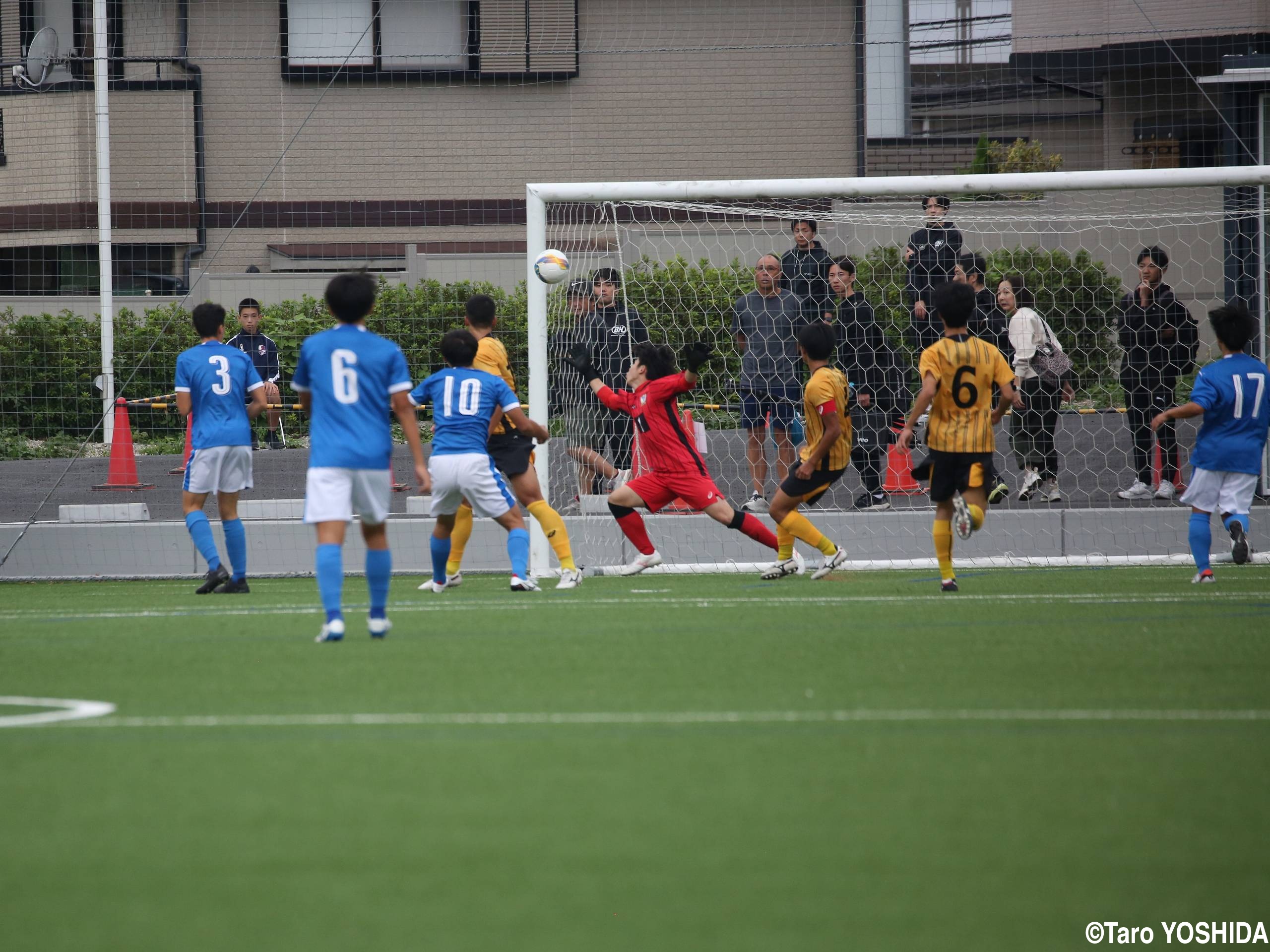 [選手権予選]帝京は先制されるも、10番FW森田が逆転の2発:東京A(9枚)