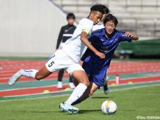 [選手権予選]国立での悔しさを忘れずに1年間成長。市立船橋のU-18代表CB岡部主将は千葉予選敗退を糧に(6枚)