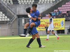 [選手権予選]迎えたタイムアップの笛!! 明秀日立イレブンが歓喜&感涙(16枚)