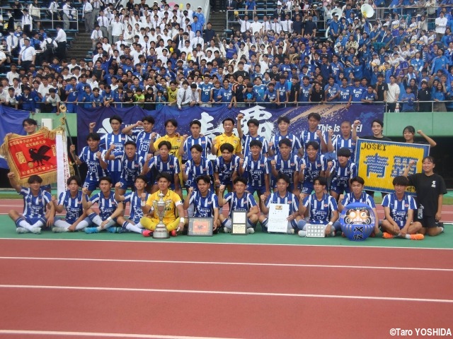 鹿児島城西の“終わりなき旅”は続く!宿敵・神村学園の連覇を7で止め、涙の8年ぶりV!:鹿児島