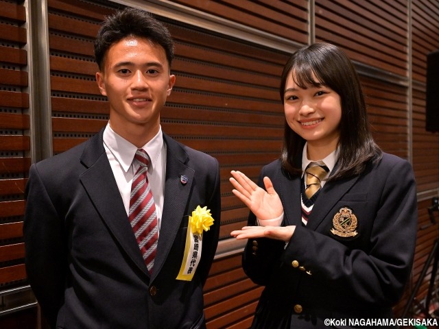 「アイツのお陰でやってこれた」「オレの原動力」。日章学園FW高岡伶颯が予選敗退の神村学園FW名和田我空の分までゴール量産と勝利を誓う