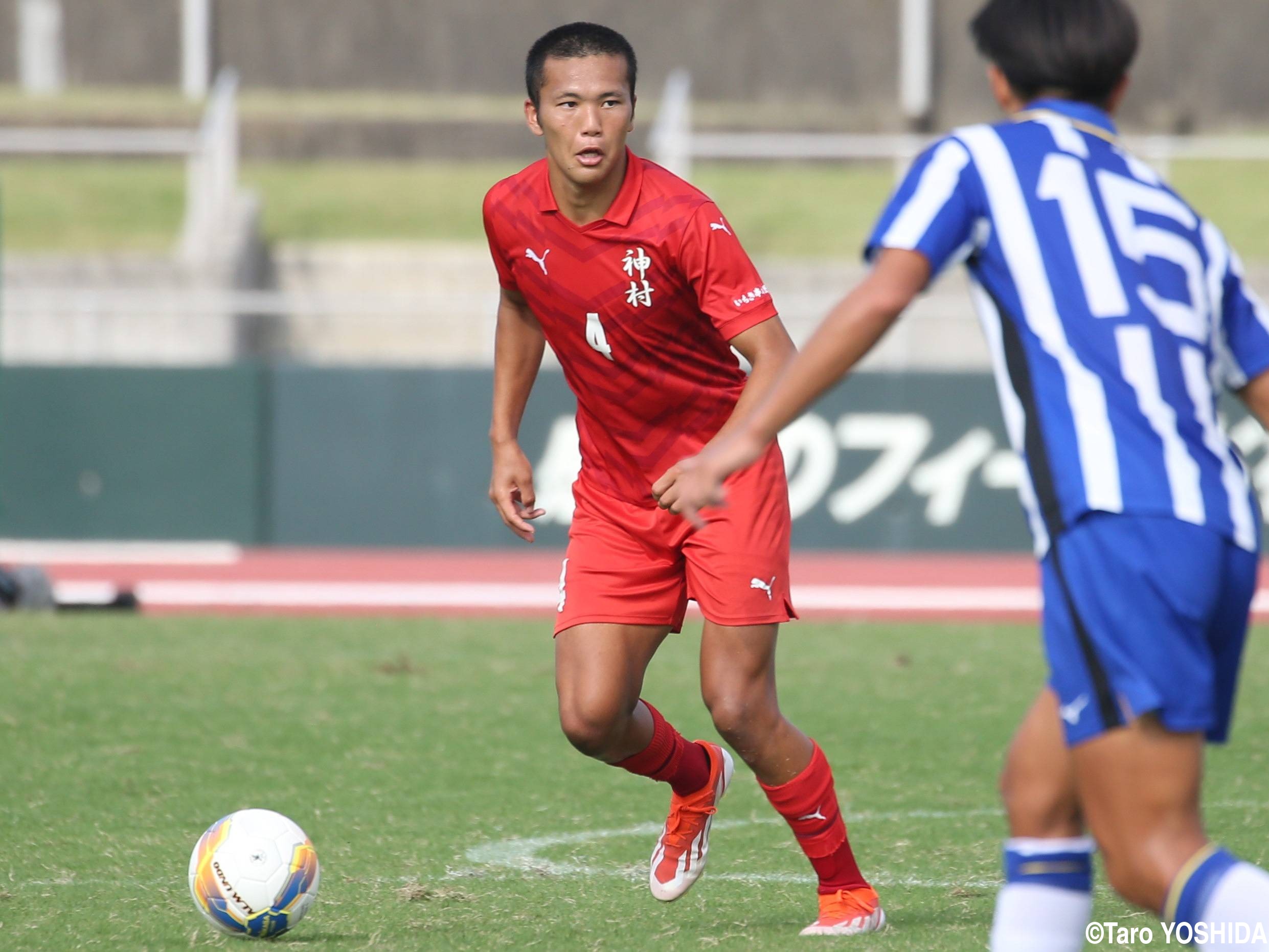 [選手権予選]神村学園の大型ボランチMF鈴木、2年生10番MF福島:鹿児島(8枚)