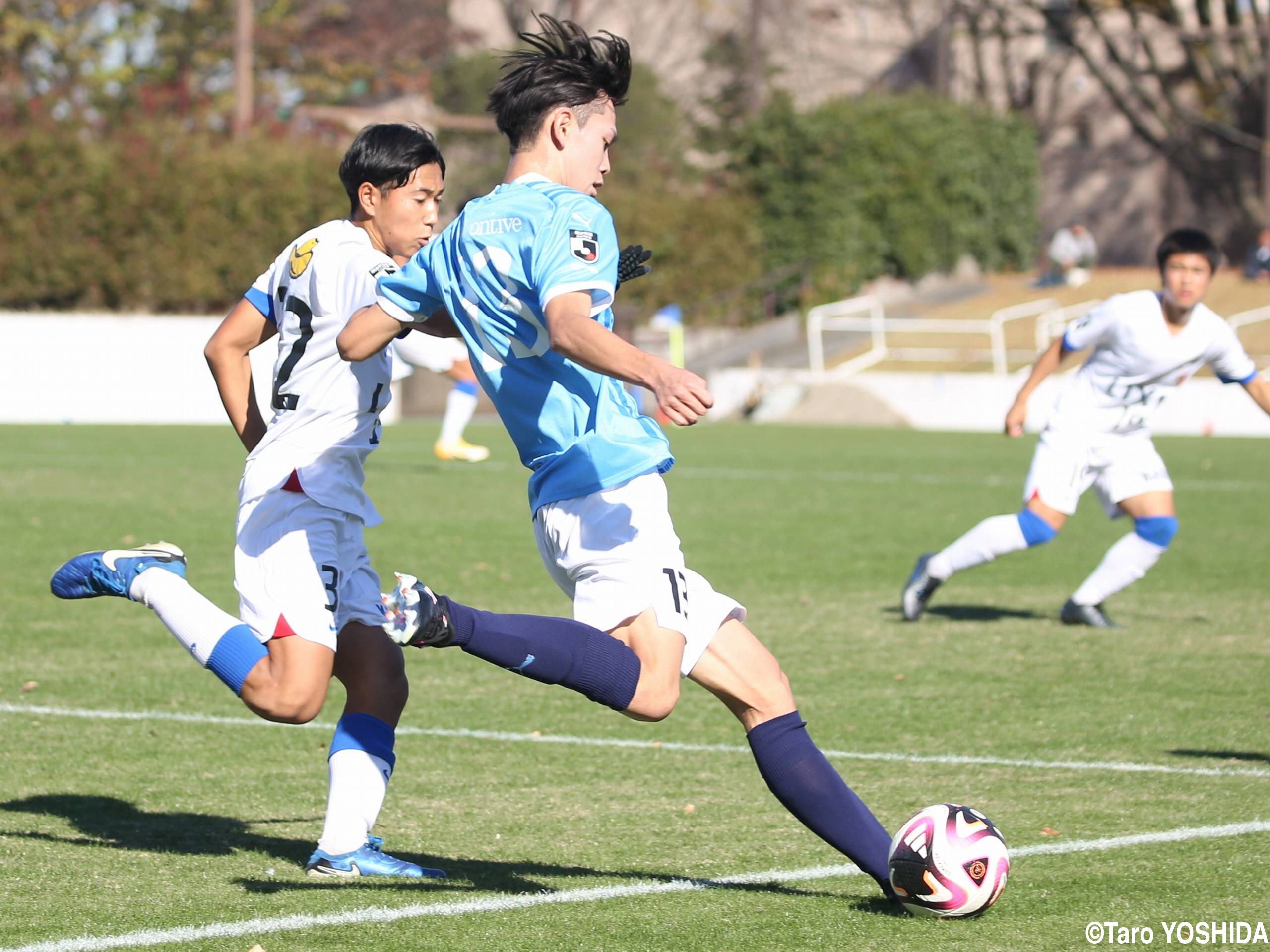 [プレミアリーグEAST]横浜FCユースは大一番で1、2年生も奮闘。CB大川、MF管野、FW齋藤(9枚)