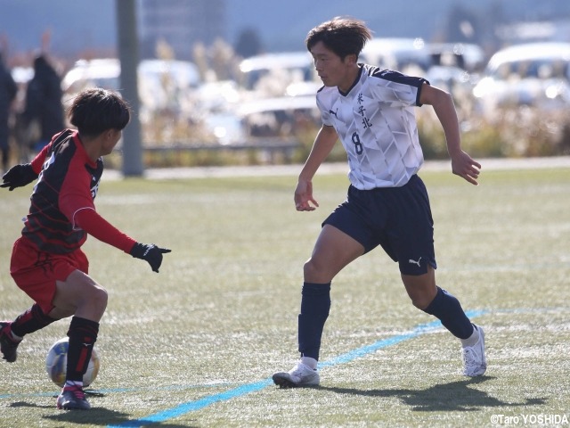 [MIZUNO CHAMPIONSHIP U-16]MF奈良碧士ら米子北が貫いた「粘り強くやること」。後半35+3分からの2発で日章学園に追いつき、グループC首位で最終節へ