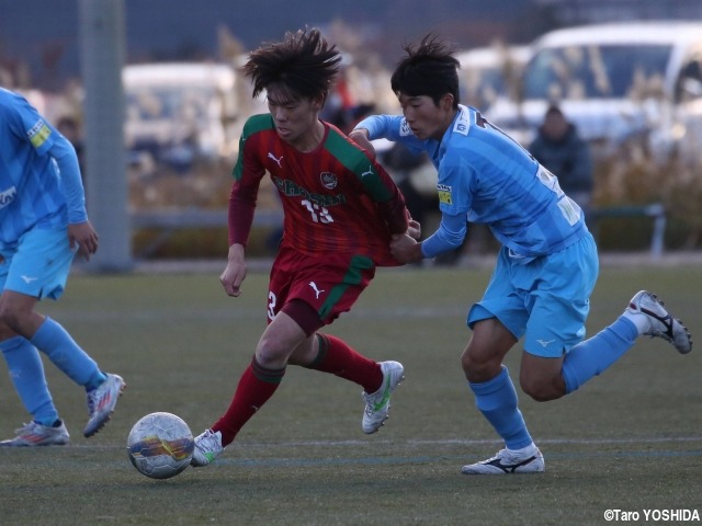 [MIZUNO CHAMPIONSHIP U-16]尚志は徳島市立に2点リードを許すも、4発逆転勝ち。U-15代表歴持つFW浦川慶が「ここで絶対見返してやろう」の思いで臨み、2ゴール